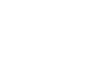 Icadot logo white